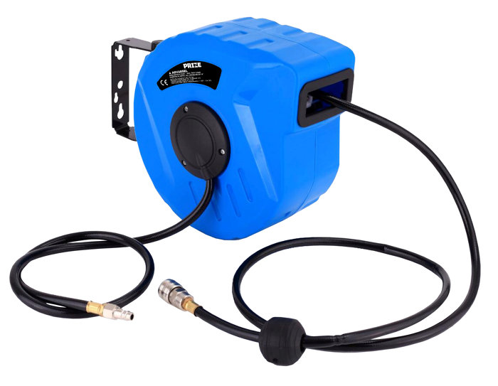 Trykkluftslangetrommel 10+1 meter – PRIZE